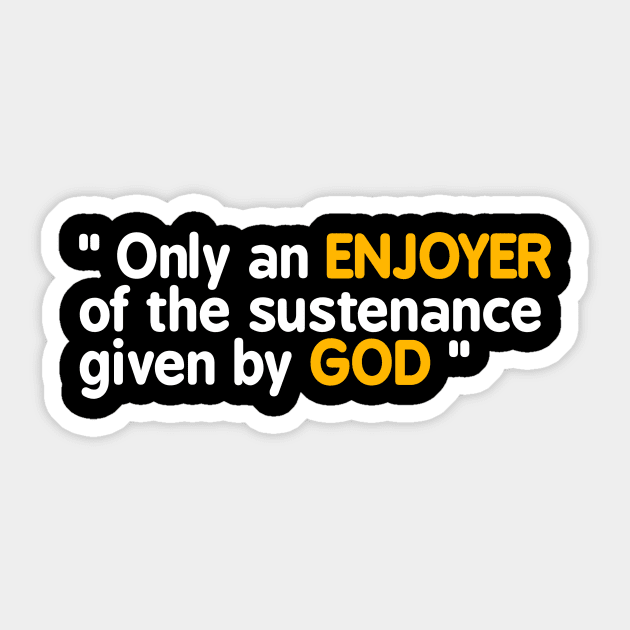 Quotes for live Sticker by Cahya. Id